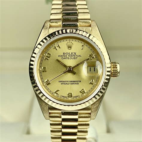 rolex datejust 18kt gold watch|gold datejust rolex price.